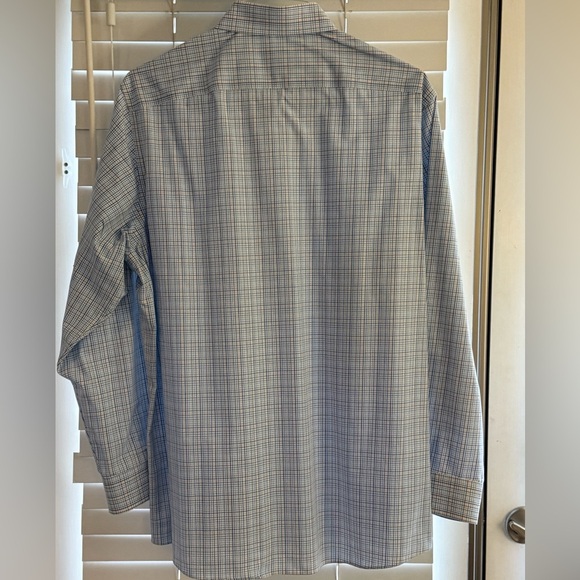 Michael Kors Men’s Dress Shirt 17 34/35 – Non-Iron Plaid Classic Fit - Picture 2 of 7